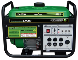 Energy Storm 4,000-Watt 211cc 7 MHP Gasoline Powered Portable Generator with extra 120-Volt outlets, ES4150CA