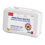 First Aid Only&trade; ANSI-Compliant First Aid Kit, 64 Pieces, Plastic Case # FAO238AN