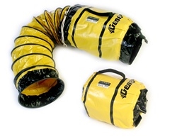 General Equipment 16 inch diameter x 25 foot length duct with integral storage bag., FD1625