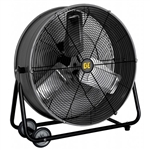 BE FD24 - 24" Drum Fan 3 Blade 220 Watts 2 Speed 0.17 HP