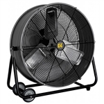 BE FD24 - 24-inch Drum Fan 3 Blade 220 Watts 2 Speed 0.17 HP