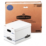 Bankers Box Stor/File Box w/Lid & Handle, Letter/Legal,