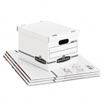 Bankers Box Stor/File Box w/Handles, Ltr/Lgl, 12 x 15 x