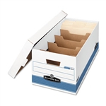 Bankers Box Stor/File DividerBox, Letter, 12 x 24 x 10,