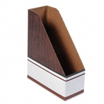 Bankers Box Corrugated Cardboard Magazine File, 4 x 9 x