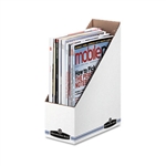 Bankers Box Corrugated Cardboard Magazine File, 4 x 9 1