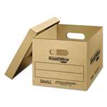 Bankers Box&reg; SmoothMove Classic Moving and Storage Boxes, 12 1/2 x 16 1/4 x 10 1/2, 10/Carton # FEL7714203