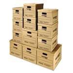Bankers Box&reg; SmoothMove Classic Moving and Storage Boxes, 8 Small/4 Medium Boxes, 12/Carton # FEL7716401