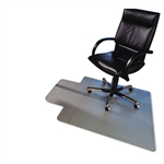 Floortex ClearTex Chair Mat for Hard Floors, 48w x 53l,