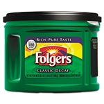 Folgers Ground Coffee, Classic Roast Decaffeinated, Gro