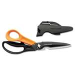 Fiskars&reg; Cuts+More, 9 in. Length, 3-1/2 in. Cut, Black/Orange # FSK01005692