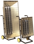 TPI Fostoria FSP-9548-3 portable electric infrared heater with cord, 13.5 kW 480V three-phase