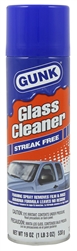 GUNK Glass Cleaner,Ammonia 19oz, Aerosol, Case/12, # GC1