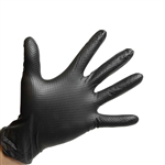 ERC HAND ARMORÂ® BLACK NITRILE GEOTEX GRIPÂ® GLOVES 9 MIL CASE OF 1000, SIZE LARGE, GDNT107LRG