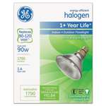 GE Energy-Efficient Halogen Bulb, 90 Watts, Crisp White # GEL62706