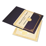 Geographics Ivory/Gold Foil Embossed Award Cert. Kit, B