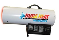 DuraHeat GFA125A Gas Forced Air Heater Variable 90K-100K-125K BTU