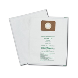 Nacecare Numatic Henry Hepa Flo filter bags for 180, 200 models, Hepa H11 Replacement Vacuum Bags OEM #NVM1CH (604015), 100 (10 / 10 packs), GK-NVM1CH-Hepa