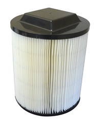 Green Klean Ridgid 1 layer Standard Pleated Cartridge Wet/Dry Filter 6-20 gallon Ridgid & 6-9 gallon Husky, OEM # VF4000, 8 / Case