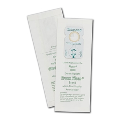 Riccar 8000 Series Upright Model, Type B Replacement Vacuum Bags OEM # C15, 100 (10 / 10 packs), GK-Ric80