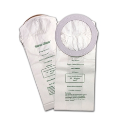 10-Quart Micro-lined filter bags for Mosquito Super Vac Super HEPA BP, 100 (10 / 10 packs) , OEM # 10-1041