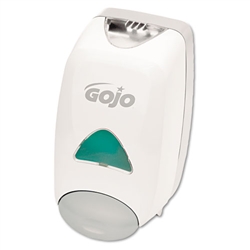 GOJO&reg; Liquid Foaming Soap Dispenser, 1250ml, 6-1/8w x 5-1/8d x 10-1/2h, Gray/White # GOJ515006