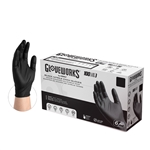 Gloveworks Black Nitrile Examination Gloves, X-Large, GWBEN42100-XL