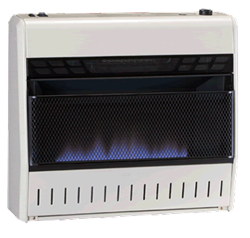 kozy world GWT530, blue flame wall heater