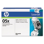 HP CE505X (HP 05X) Toner, 6500 Page-Yield, Black # HEWC