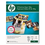 HP Inkjet Brochure Paper, Letter, Bright White, 150 She