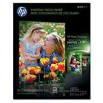 HP Everyday Photo Paper, Glossy, 8-1/2 x 11, 50 Sheets/Pack # HEWQ8723A