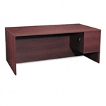 HON 10500 Series Right Pedestal Desk, 72w x 36d x 29-1/