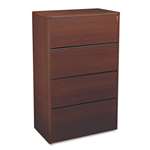 HON&reg; 10700 Series Four-Drawer Lateral File, 36w x 20d x 59-1/8h, Mahogany # HON107699NN