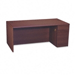 HON 10700 Series Desk, Full-Height Right Pedestal, 72w 