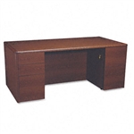 HON 10700 Series Desk, Full-Height Double Pedestals, 72