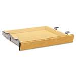 HON&reg; Laminate Angled Center Drawer, 22w x 15-3/8d x 2-1/2h, Harvest # HON1522C