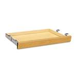 HON&reg; Laminate Angled Center Drawer, 26w x 15-3/8d x 2-1/2h, Harvest # HON1526C