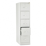 HON 310 Series Five-Drawer, Full-Suspension File, Lette