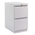 HON Efficiencies Mobile Pedestal File w/Two File Drawer