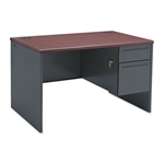 HON 38000 Series Right Pedestal Desk, 48w x 30d x 29-1/