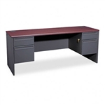 HON 38000 Series Kneespace Credenza, 72w x 24d x 29-1/2