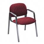 HON Solutions Seating Leg Base Guest Arm Chair, Olefin,