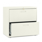 HON 500 Series Two-Drawer Lateral File, 30w x28-3/8h x1