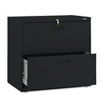 HON 500 Series Two-Drawer Lateral File, 30w x28-3/8h x1