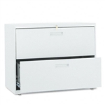 HON 500 Series Two-Drawer Lateral File, 36w x28-3/8h x1