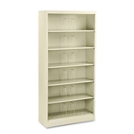 HON 600 Series Open Shelving, Steel 6-Shelf, Letter, 36