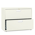 HON 600 Series Two-Drawer Lateral File, 36w x19-1/4d, P