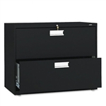 HON 600 Series Two-Drawer Lateral File, 36w x19-1/4d, B