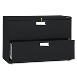 HON 600 Series Two-Drawer Lateral File, 42w x19-1/4d, B