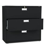 HON 600 Series Three-Drawer Lateral File, 42w x19-1/4d,